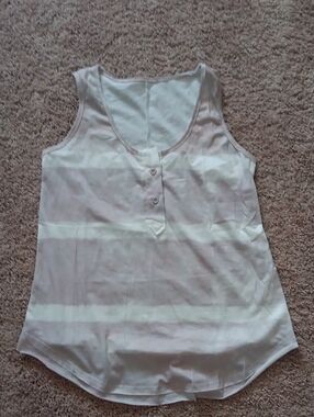 Classic Scoop Neck Sleeveless Tank Top - Light Pink